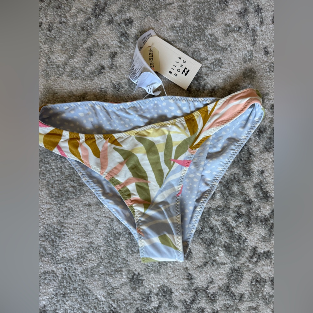 Billabong Multicolor Leaf Bikini Bottom